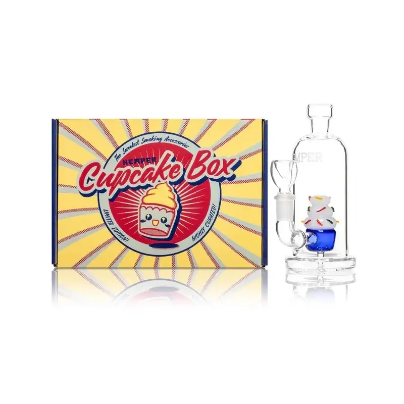Hemper Cupcake Glass Water Pipe - Image 2