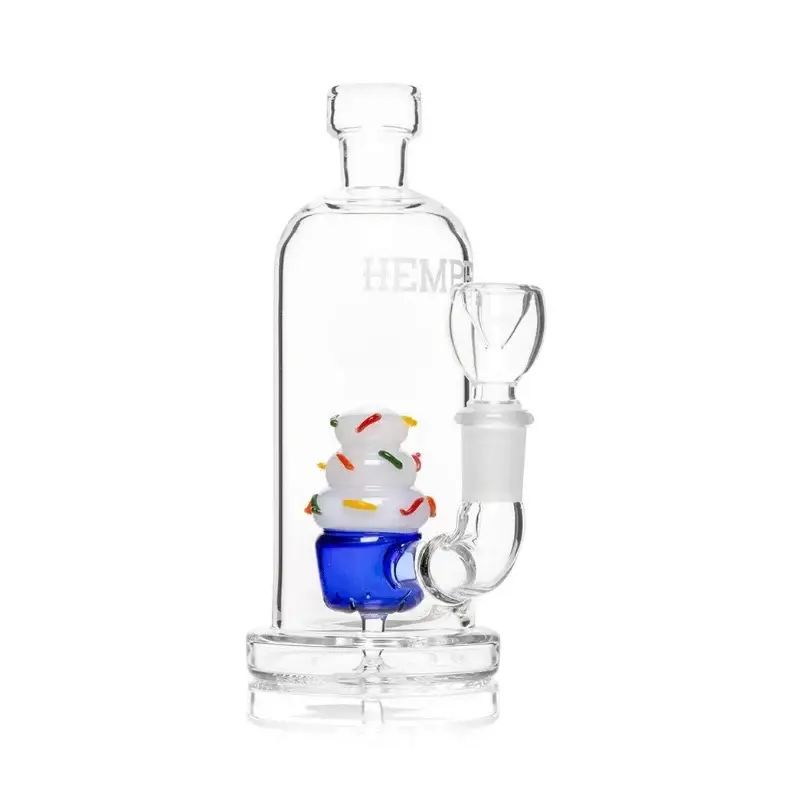 Hemper Cupcake Glass Water Pipe