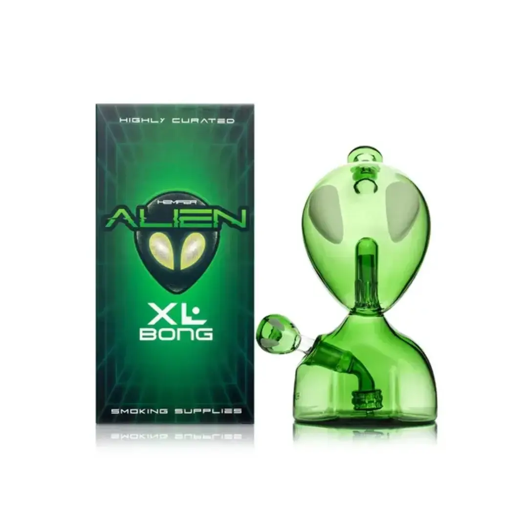 Hemper Alien XL Glass Water Pipe