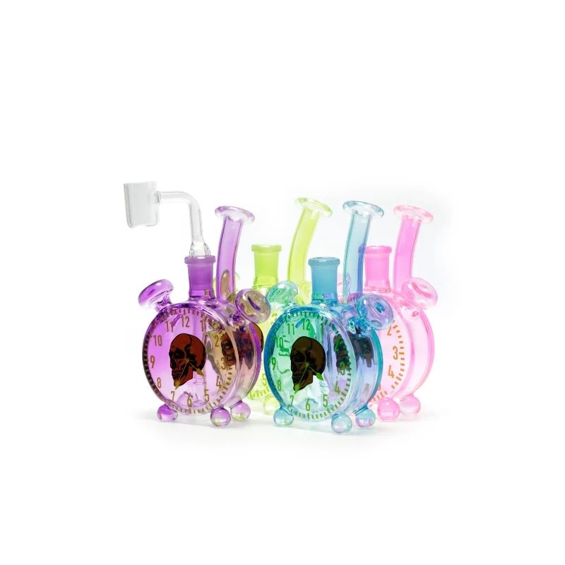 Hemper Alarm Clock Novelty Glass Water Pipe