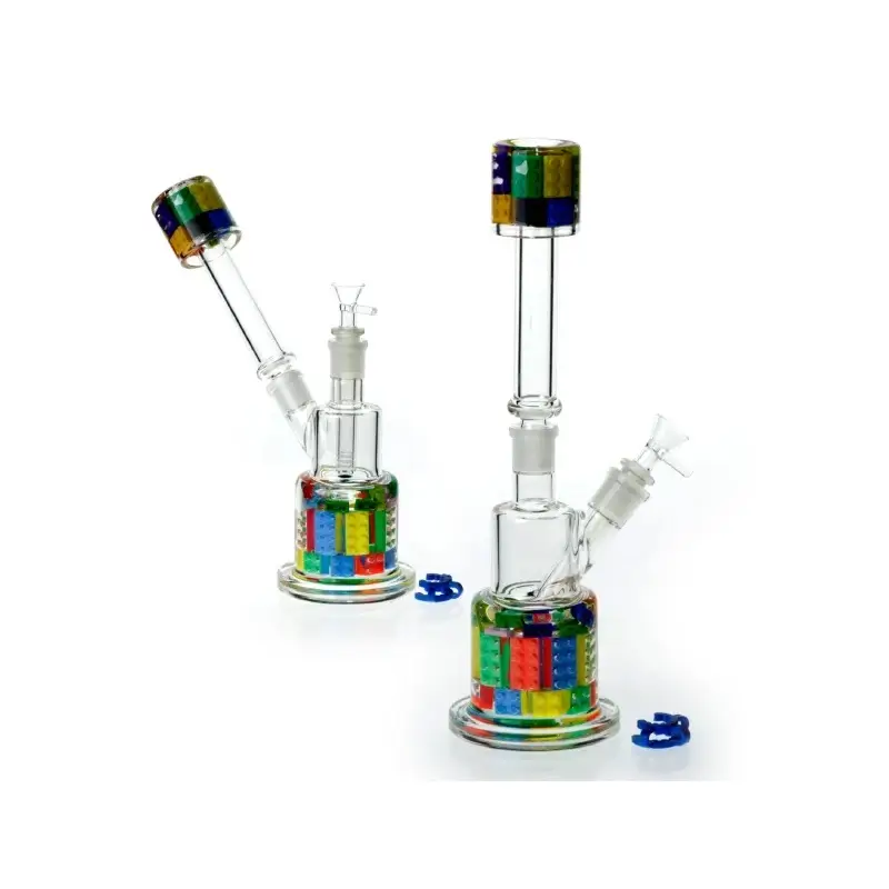 Hemper Building Block Glass Water Pipe