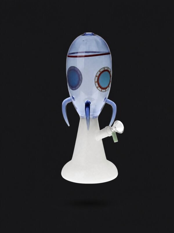 Hittn Rocket Ship Dab Rig with Quartz Banger