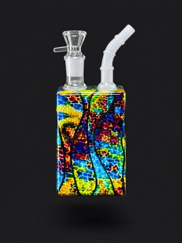 Printed Juice Carton Bong — Assorted Designs